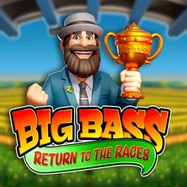 Big Bass Return to the Races logo by Pragmatic Play GGBet Casino