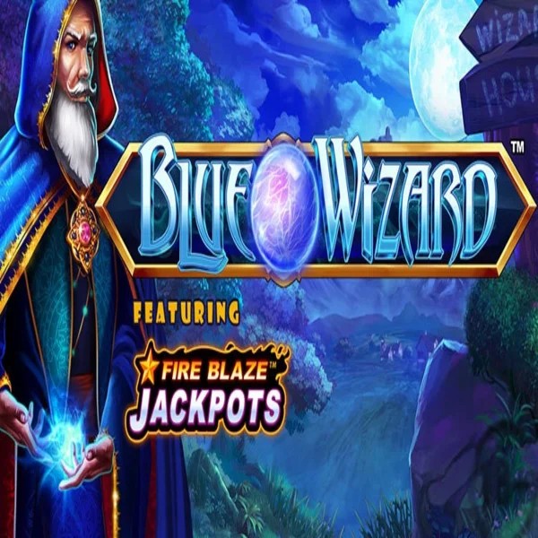 Blue Wizard Fire Blaze Jackpots – slot by Rarestone Gaming, featured at gg-bets.eu