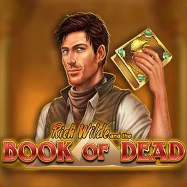 Book of Dead slot visual from Play'n GO available on gg-bets.eu