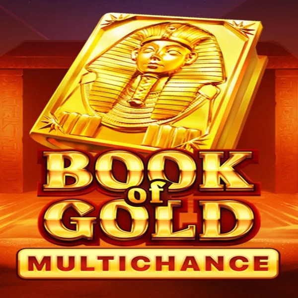 Book of Gold Multichance online game logo by Playson on gg-bets.eu