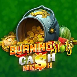 Burning Slots Cash Mesh slot logo by BF Games at GGBet Casino