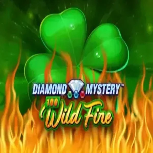Diamond Mystery 100 Wild Fire by Greentube, showcased at gg-bets.eu – game logo