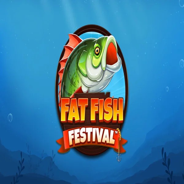 Fat Fish Festival slot logo by Wishbone Games at GGBet Casino