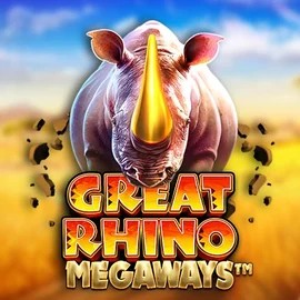 Great Rhino Megaways logo by Pragmatic Play at GGBet Casino