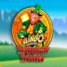 Slingo Rainbow Riches logo by Gaming Realms GGBet Casino