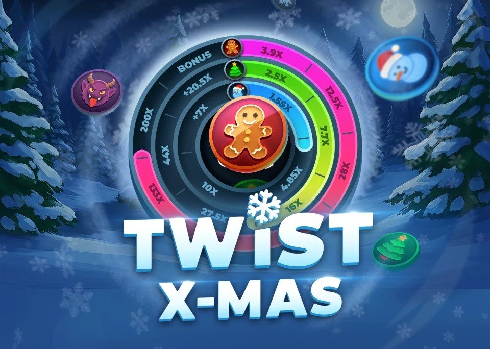 Twist X-mas – slot by InOut, featured at gg-bets.eu