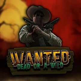 Wanted Dead or a Wild online game logo by Hacksaw Gaming on gg-bets.eu